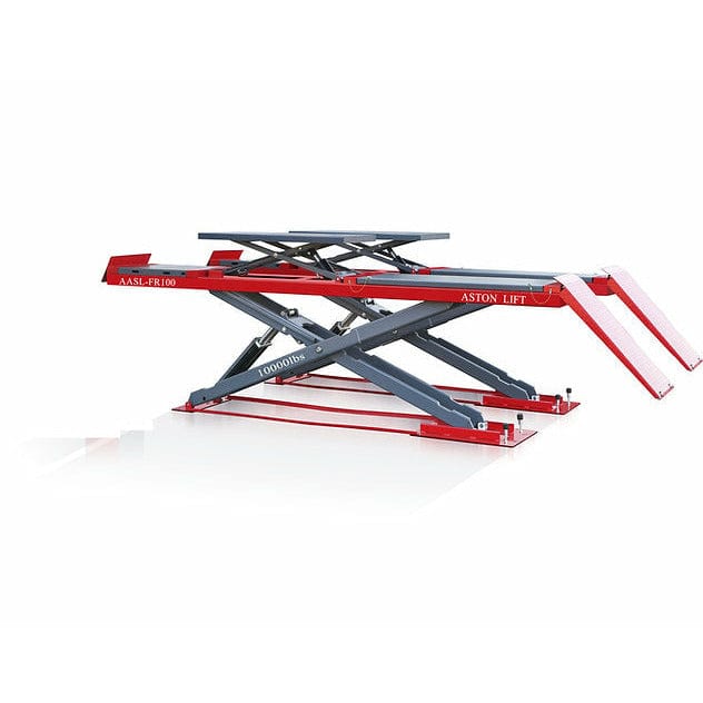 Aston Full-Rise Alignment Scissor Lift 10000 lbs. Double Scissors - AASL-FR100