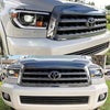 Alpharex Nova-Series Led Projector Headlights | Chrome Without Level Adjuster - 2007-2013 Toyota Tundra - 880789